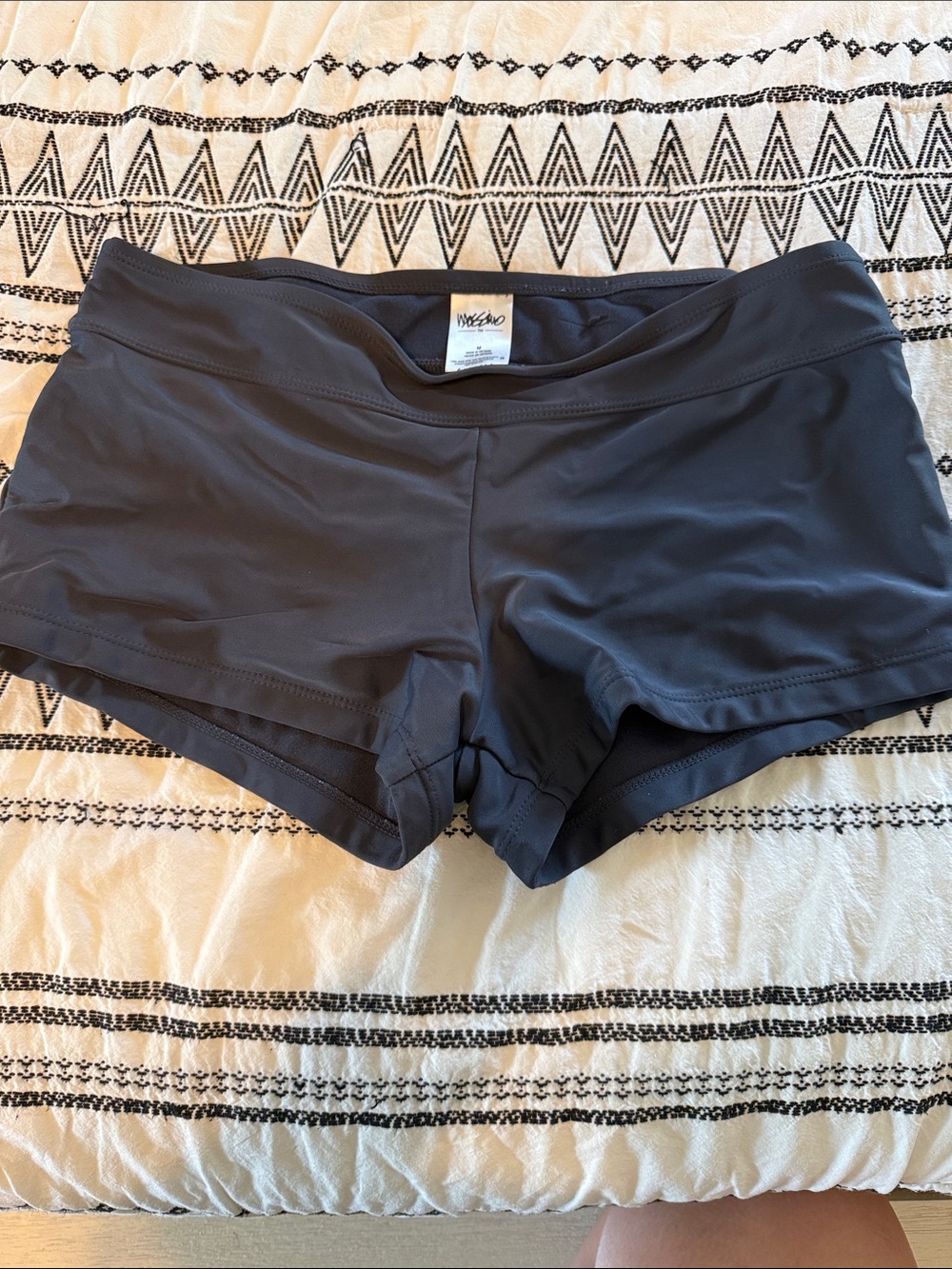 Mossimo (NOT Moschino😂) Grey Swim Boyshorts bikini bottoms